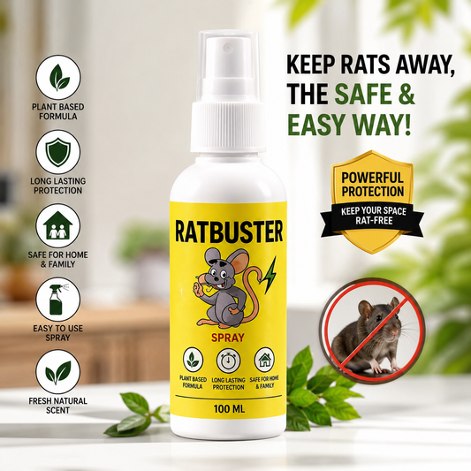 🐭 Keep Rats Away, The Safe & Easy Way!  100ml (1 Pc)