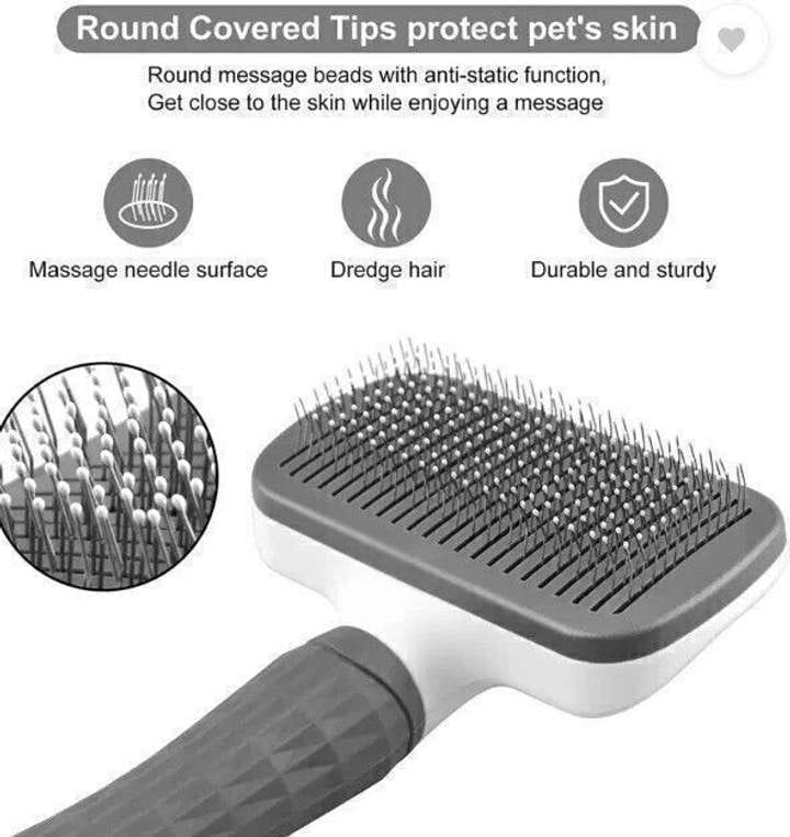 🧼  Premium Deshedding Brush for Dogs & Cats