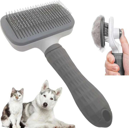 🧼  Premium Deshedding Brush for Dogs & Cats